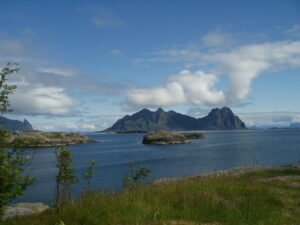 The Lofoten Islands in summer